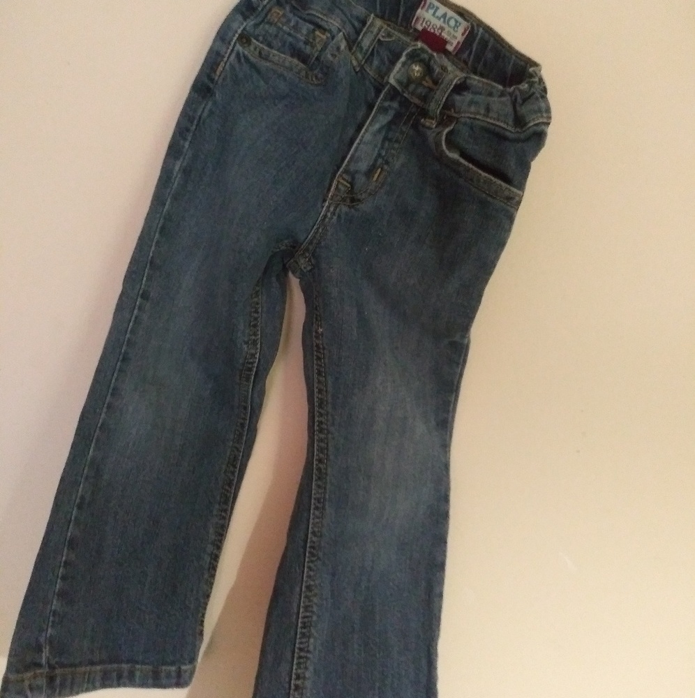 Toddler girl dark wash jeans